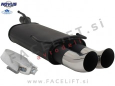 Opel Astra F / T92 (91-02) / športni izpušni lonec / 2x 76mm / DTM