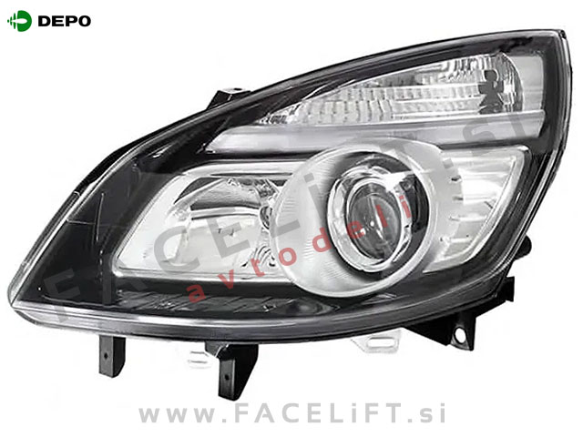 Renault Scenic 2 06-09 žaromet levi