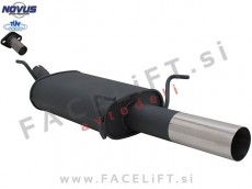 Opel Astra G Cabrio Coupe / T98 (00-05) / športni izpušni lonec / 1x 76mm / RL-Design Opel Astra G Cabrio Coupe / T98 (00-05) / športni izpušni lonec / 1x 76mm / RL-Design