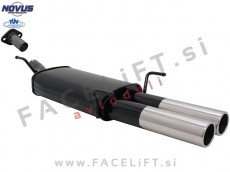 Opel Astra G Cabrio Coupe / T98 (00-05) / športni izpušni lonec / 2x 76mm