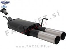 Opel Astra G Cabrio Coupe / T98 (00-05) / športni izpušni lonec / 2x 76mm / RL-Design