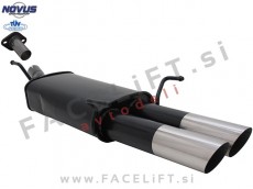 Opel Astra G Cabrio Coupe / T98 (00-05) / športni izpušni lonec / 2x 76mm / MS-Design