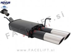 Opel Astra G Cabrio Coupe / T98 (00-05) / športni izpušni lonec / 2x 76mm / SR-Design