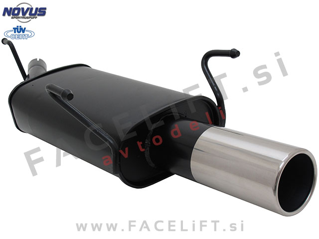 Opel Astra G Karavan / T98 (98-05) / športni izpušni lonec / 1x 90mm