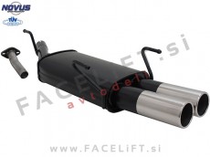 Opel Astra G Karavan / T98 (98-05) / športni izpušni lonec / 2x 76mm Opel Astra G Karavan / T98 (98-05) / športni izpušni lonec / 2x 76mm