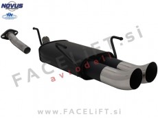 Opel Astra G Karavan / T98 (98-05) / športni izpušni lonec / 2x 76mm / DTM Opel Astra G Karavan / T98 (98-05) / športni izpušni lonec / 2x 76mm / DTM