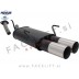 Opel Astra G Karavan / T98 (98-05) / športni izpušni lonec / 2x 90mm / RL-Design