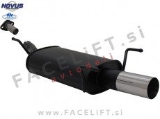 Opel Astra G CC Limuzina / T98 (98-04) / športni izpušni lonec / 1x 76mm / RL-Design Opel Astra G CC Limuzina / T98 (98-04) / športni izpušni lonec / 1x 76mm / RL-Design