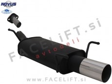 Opel Astra G CC Limuzina 98-04 športni izpušni lonec 1x 90mm RL-Design Opel Astra G CC Limuzina 98-04 športni izpušni lonec 1x 90mm RL-Design