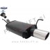 Opel Astra G CC Limuzina / T98 (98-04) / športni izpušni lonec / 1x 90mm / SR-Design