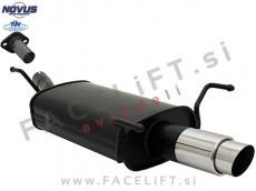 Opel Astra G CC Limuzina / T98 (98-04) / športni izpušni lonec / 1x 76mm / GP-Design