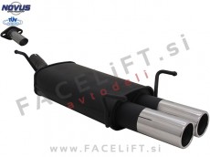 Opel Astra G CC Limuzina / T98 (98-04) / športni izpušni lonec / 2x 76mm Opel Astra G CC Limuzina / T98 (98-04) / športni izpušni lonec / 2x 76mm