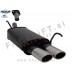 Opel Astra G CC Limuzina / T98 (98-04) / športni izpušni lonec / 2x 85/58mm / AM-Design