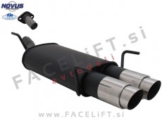 Opel Astra G CC Limuzina / T98 (98-04) / športni izpušni lonec / 2x 90mm / GP-Design Opel Astra G CC Limuzina / T98 (98-04) / športni izpušni lonec / 2x 90mm / GP-Design