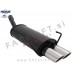 Opel Astra H 04-10 športni izpušni lonec 2x 76mm SR-Design