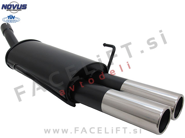 Opel Astra H Karavan / A04 (04-10) / športni izpušni lonec / 2x 76mm