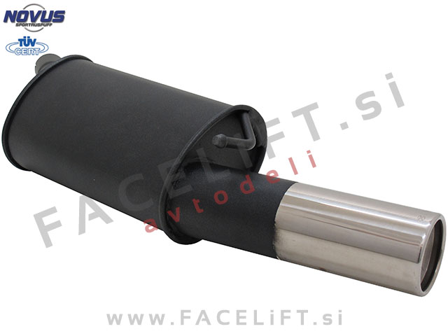Opel Corsa A / S83 (82-93) / športni izpušni lonec / 1x 90mm