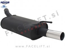 Opel Corsa B / S93 (93-00) / športni izpušni lonec / 1x 60mm Opel Corsa B / S93 (93-00) / športni izpušni lonec / 1x 60mm