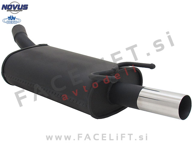 Opel Corsa B / S93 (93-00) / športni izpušni lonec / 1x 60mm