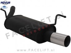 Opel Corsa C / X01 (00-06) / športni izpušni lonec / 1x 76mm / RL-Design