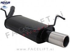 Opel Corsa C / X01 (00-06) / športni izpušni lonec / 1x 90mm / RL-Design