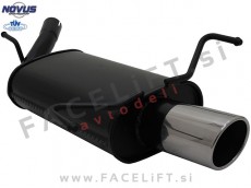 Opel Corsa C / X01 (00-06) / športni izpušni lonec / 1x 90mm / SR-Design