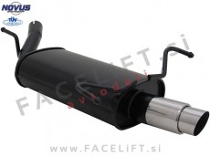 Opel Corsa C / X01 (00-06) / športni izpušni lonec / 1x 76mm / GP-Design