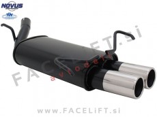 Opel Corsa C 00-06 športni izpušni lonec 2x 76mm