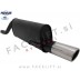 Opel Corsa D 06-14 športni izpušni lonec 1x 90mm SR-Design