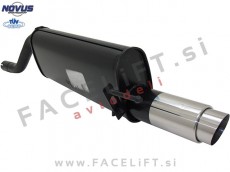 Opel Corsa D 06-14 športni izpušni lonec 1x 90mm GP-Design