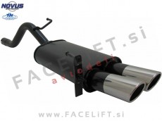 Opel Corsa D / S07 (06-14) / športni izpušni lonec / 2x 76mm / SR-Design