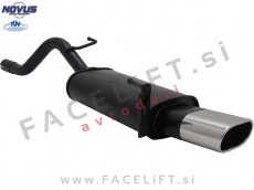 Opel Corsa D / S07 (06-14) / športni izpušni lonec / 1x 135x75mm