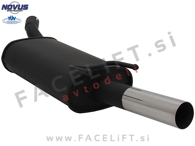 Opel Tigra A / S93 (94-01) / športni izpušni lonec / 1x 60mm