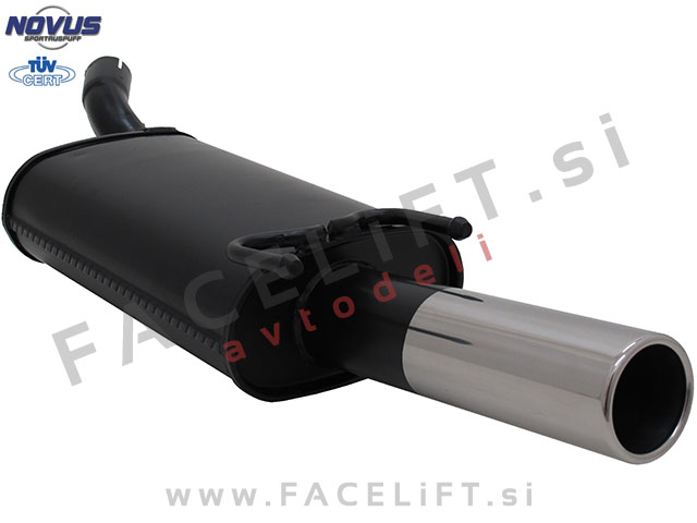 Opel Tigra A / S93 (94-01) / športni izpušni lonec / 1x 76mm