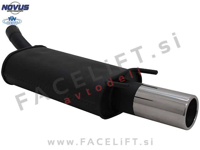 Opel Tigra A / S93 (94-01) / športni izpušni lonec / 1x 90mm