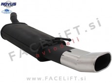 Opel Tigra A / S93 (94-01) / športni izpušni lonec / 1x 135x75mm / DTM