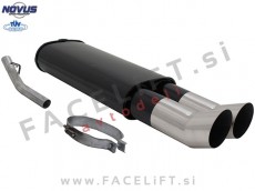Opel Vectra A / J89 (88-95) / športni izpušni lonec / 2x 90mm / DTM Opel Vectra A / J89 (88-95) / športni izpušni lonec / 2x 90mm / DTM