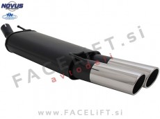 Opel Vectra A / J89 (88-95) / športni izpušni lonec / 2x 90mm / SR-Design Opel Vectra A / J89 (88-95) / športni izpušni lonec / 2x 90mm / SR-Design