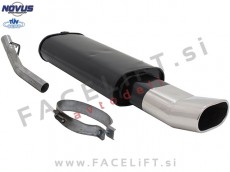 Opel Vectra A / J89 (88-95) / športni izpušni lonec / 1x 135x75mm / DTM Opel Vectra A / J89 (88-95) / športni izpušni lonec / 1x 135x75mm / DTM