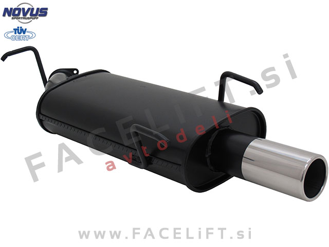 Opel Vectra B / J96 (95-99) / športni izpušni lonec / 1x 76mm Opel Vectra B / J96 (95-99) / športni izpušni lonec / 1x 76mm