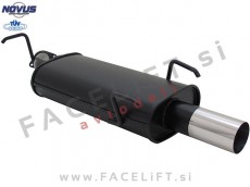 Opel Vectra B / J96 (95-99) / športni izpušni lonec / 1x 76mm / RL-Design Opel Vectra B / J96 (95-99) / športni izpušni lonec / 1x 76mm / RL-Design