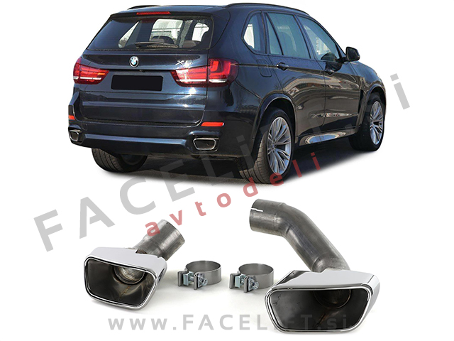 BMW X5 F15 13-18 nastavki za izpuh