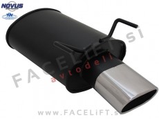 Opel Vectra C Limuzina / Z02 (02-08) / športni izpušni lonec / 1x 135x75mm Opel Vectra C Limuzina / Z02 (02-08) / športni izpušni lonec / 1x 135x75mm
