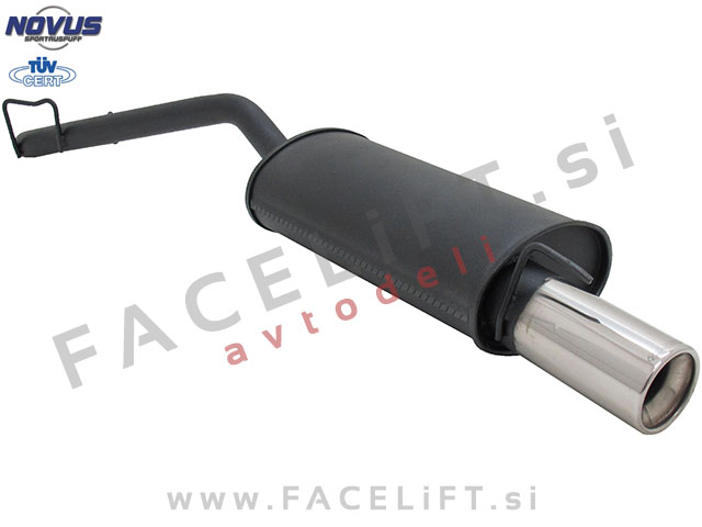 Renault Clio 1 / (90-98) / športni izpušni lonec / 1x 90mm