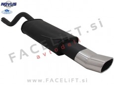 Renault Clio 2 / (98-05) / športni izpušni lonec / 1x 135x75mm / DTM Renault Clio 2 / (98-05) / športni izpušni lonec / 1x 135x75mm / DTM