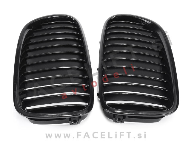 BMW 5 F10 F11 10-17 ledvičke črne (sijaj)
