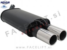 Renault Twingo 1 / C06 (93-07) / športni izpušni lonec / 2x 76mm