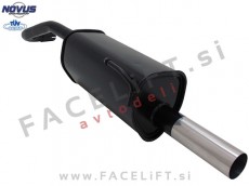 Seat Arosa / 6H (97-04) / športni izpušni lonec / 1x 60mm Seat Arosa / 6H (97-04) / športni izpušni lonec / 1x 60mm
