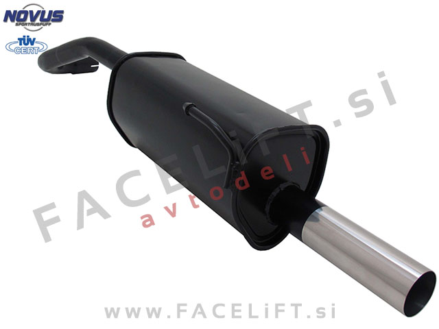 Seat Arosa / 6H (97-04) / športni izpušni lonec / 1x 60mm Seat Arosa / 6H (97-04) / športni izpušni lonec / 1x 60mm