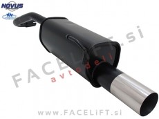 Seat Arosa / 6H (97-04) / športni izpušni lonec / 1x 90mm / RL-Design Seat Arosa / 6H (97-04) / športni izpušni lonec / 1x 90mm / RL-Design